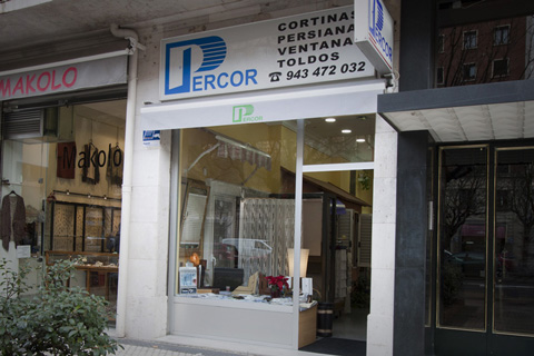 percor. tienda de cortinas en san sebastián